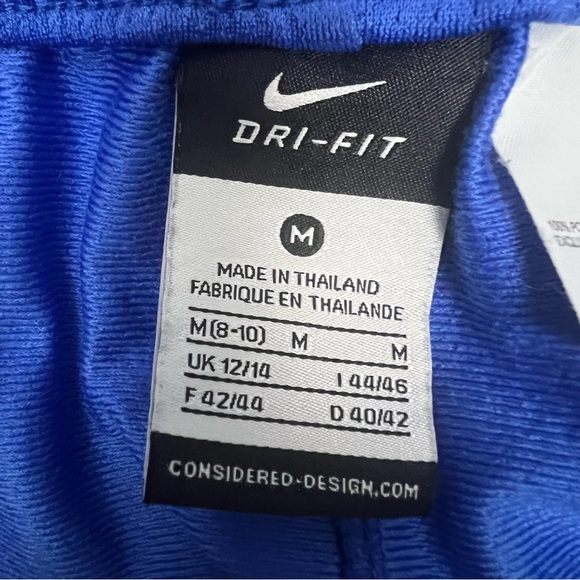 Nike Dri-Fit Running Shorts Size M Blue - Picture 4 of 8